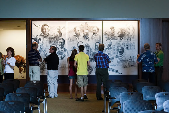 Historic Mural-Wanek Hall-Winona Area History Center
