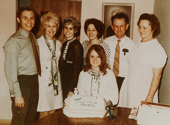 Family picture 1970, Mardelle's graduation