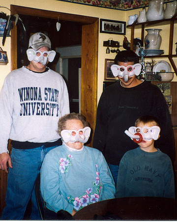 Grandma Elephant and the boys