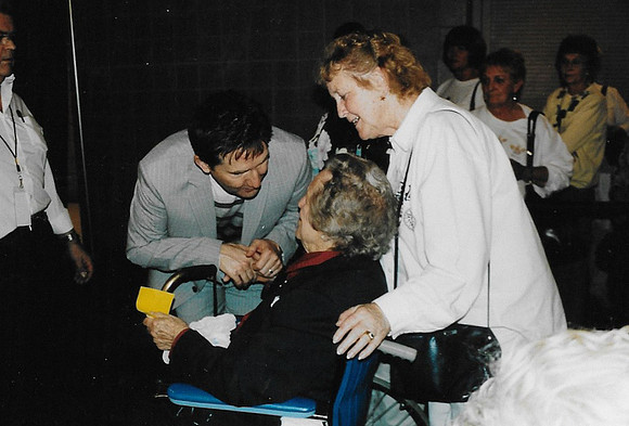 Erna meeting Danny O'Donnel 2007