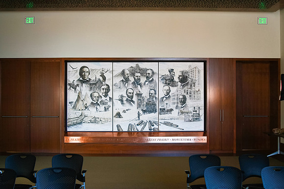 Wanek Hall Mural