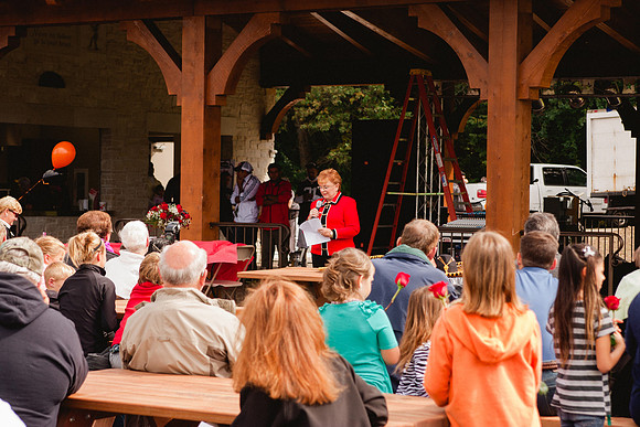 Shank Park Pavilion Dedication