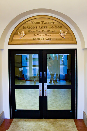 Carved Panel for Holy Family Education Center