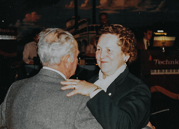 Dancing on Erna's 70th Birthday 1987