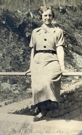 Erna on Easter Sunday 1935