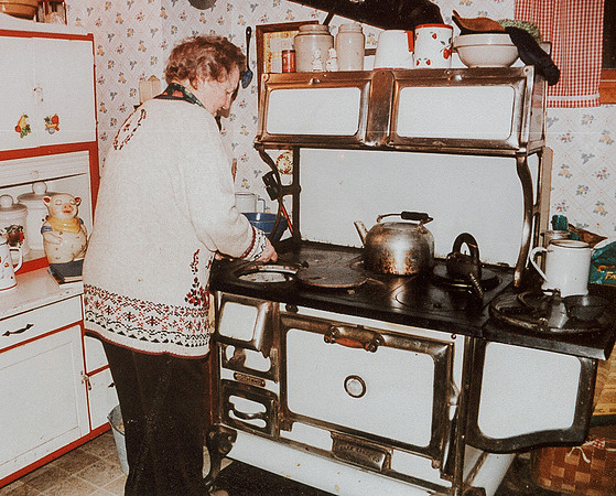 2001 Wood cook stove