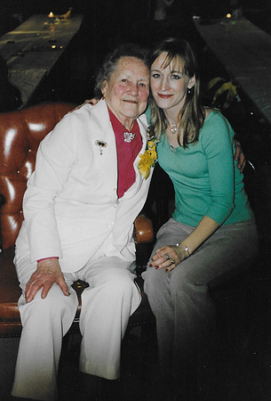Chelsea & Grandma at 90th bday