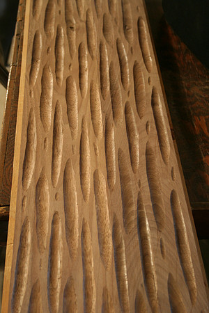 Hand Carved Cross detail