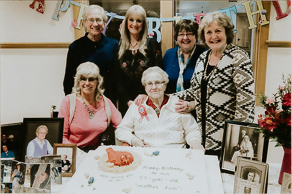 Erna's 99th Birthday 2016