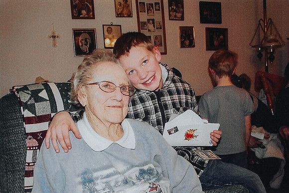 Bryce & Great Grandma