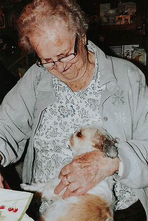 Erna with Pixie