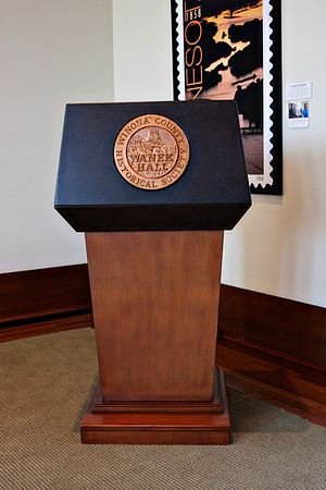 Wanek Hall Podium