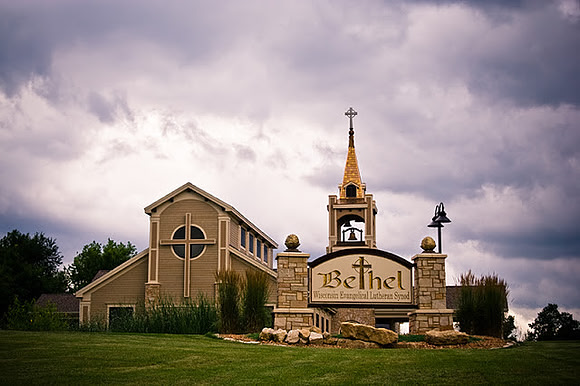 Church Design & Custom Built Sign