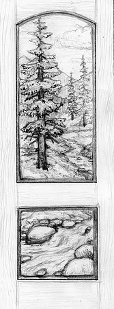 Door Carving Design